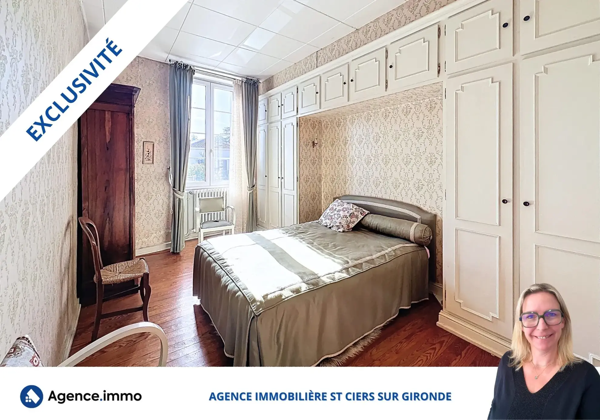 Immeuble de rapport à Saint-Ciers-sur-Gironde avec locaux loués et garages, excellente opportunité d’investissement 