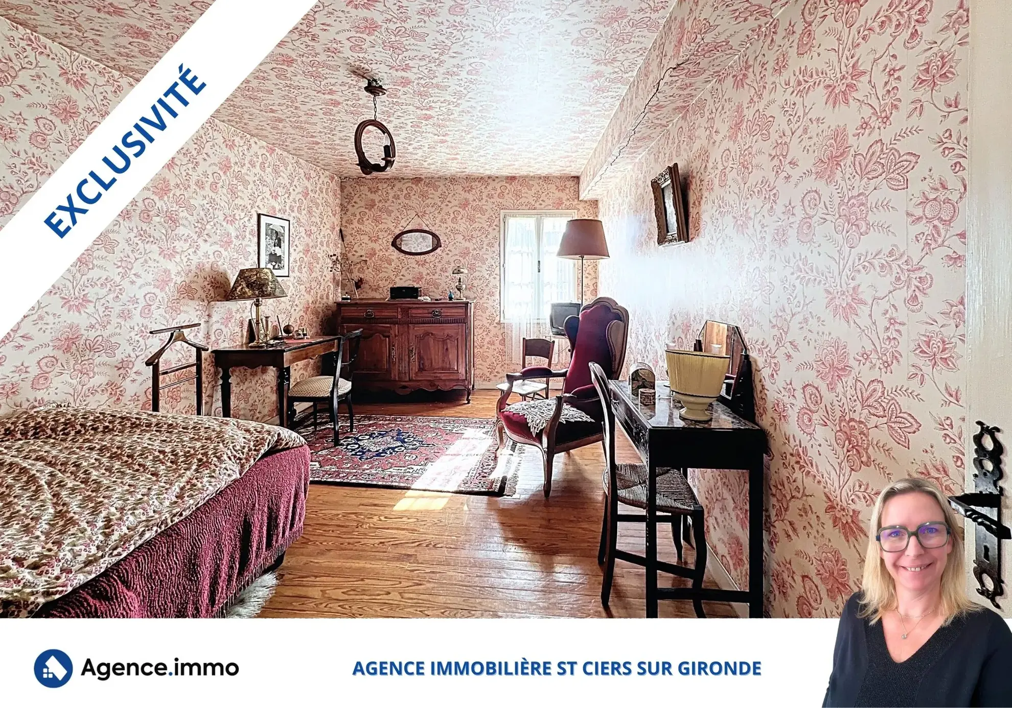 Immeuble de rapport à Saint-Ciers-sur-Gironde avec locaux loués et garages, excellente opportunité d’investissement 