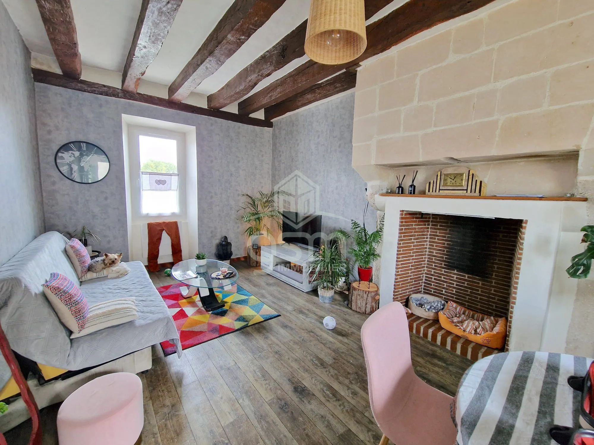 Maison de ville à Monts avec deux appartements indépendants - Investissement ou habitation 