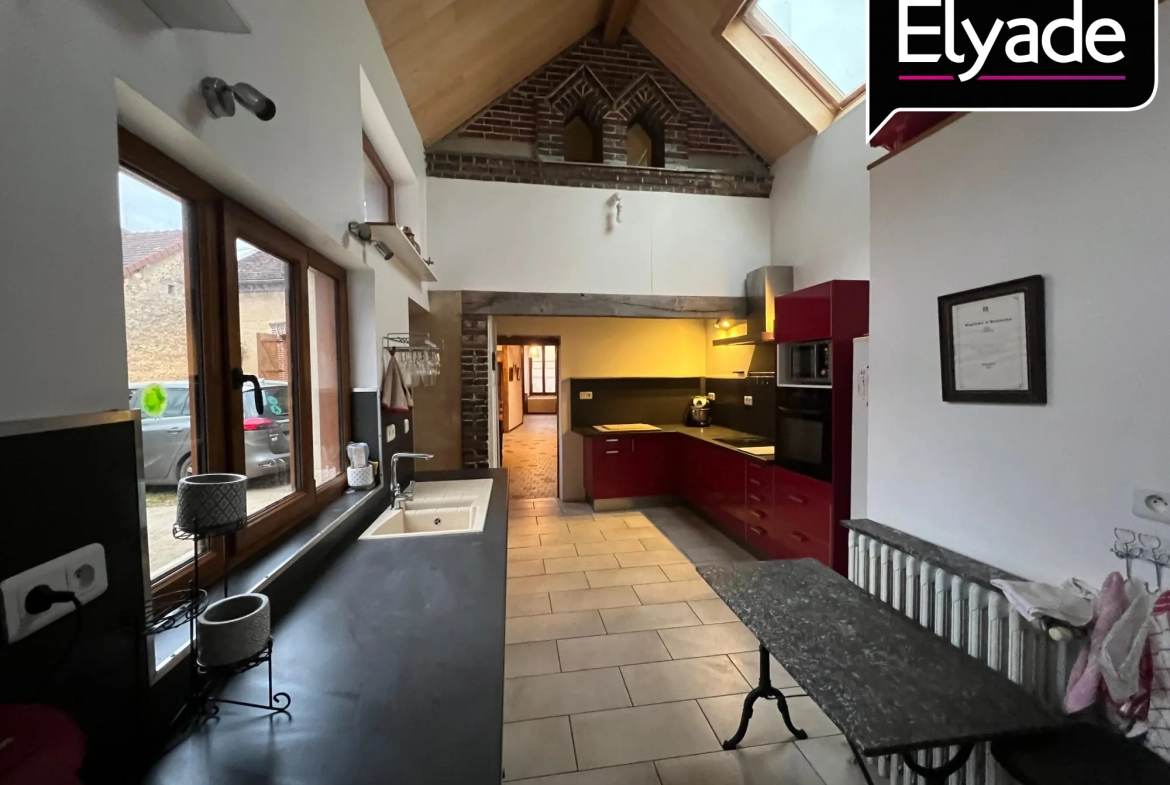 Cuisine  Maison à vendre à Saint Mards en Othe - 139 m², 3 chambres, emplacement central 