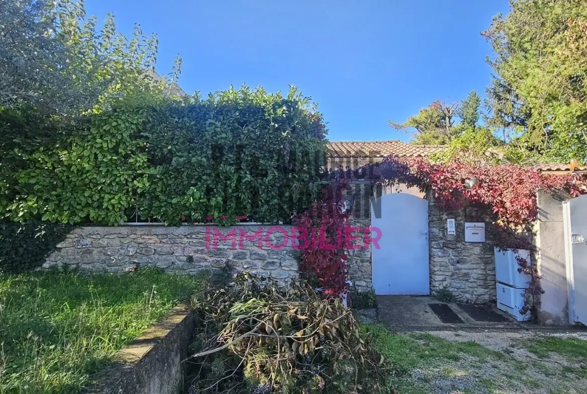 Maison en viager occupé à vendre à Carpentras, 4 chambres, jardin, investissez durablement 
