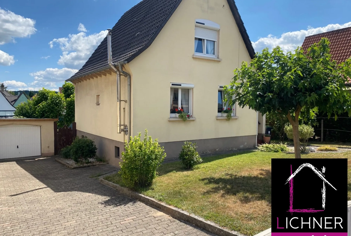 Maison individuelle à vendre à Freyming-Merlebach, 77 m² avec terrain clos 