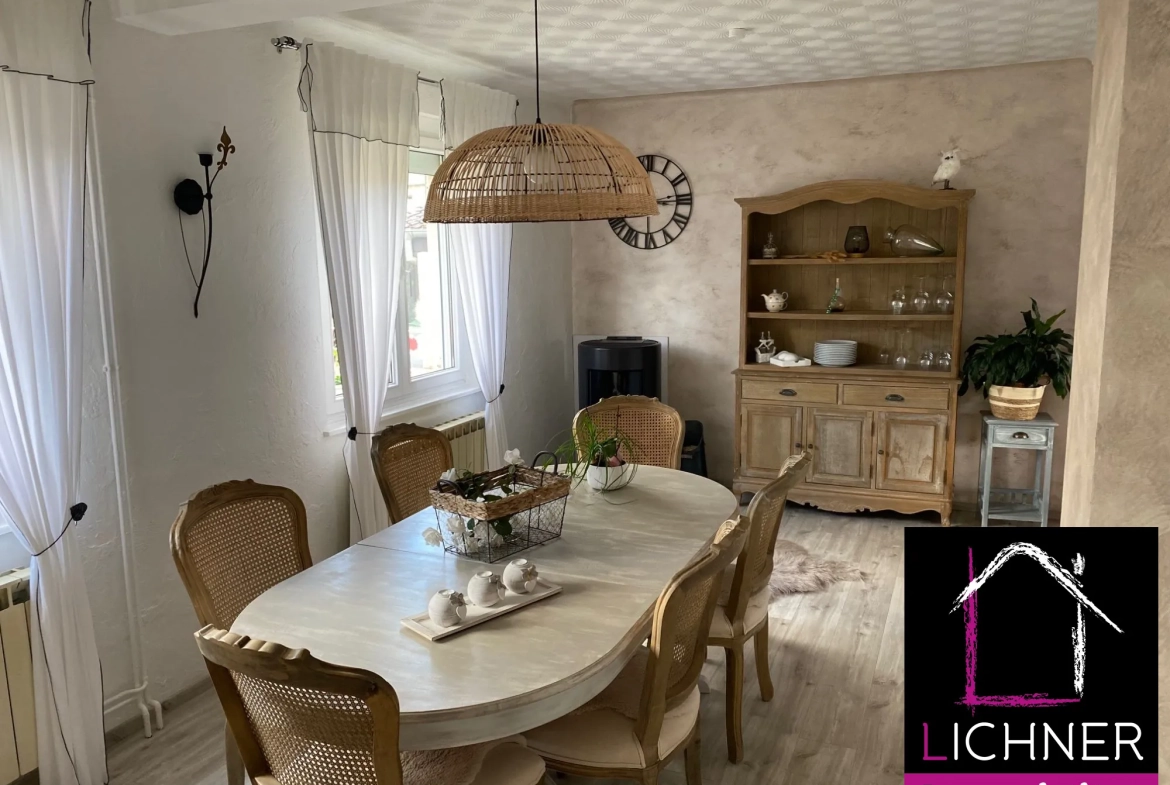 Maison individuelle à vendre à Freyming-Merlebach, 77 m² avec terrain clos 