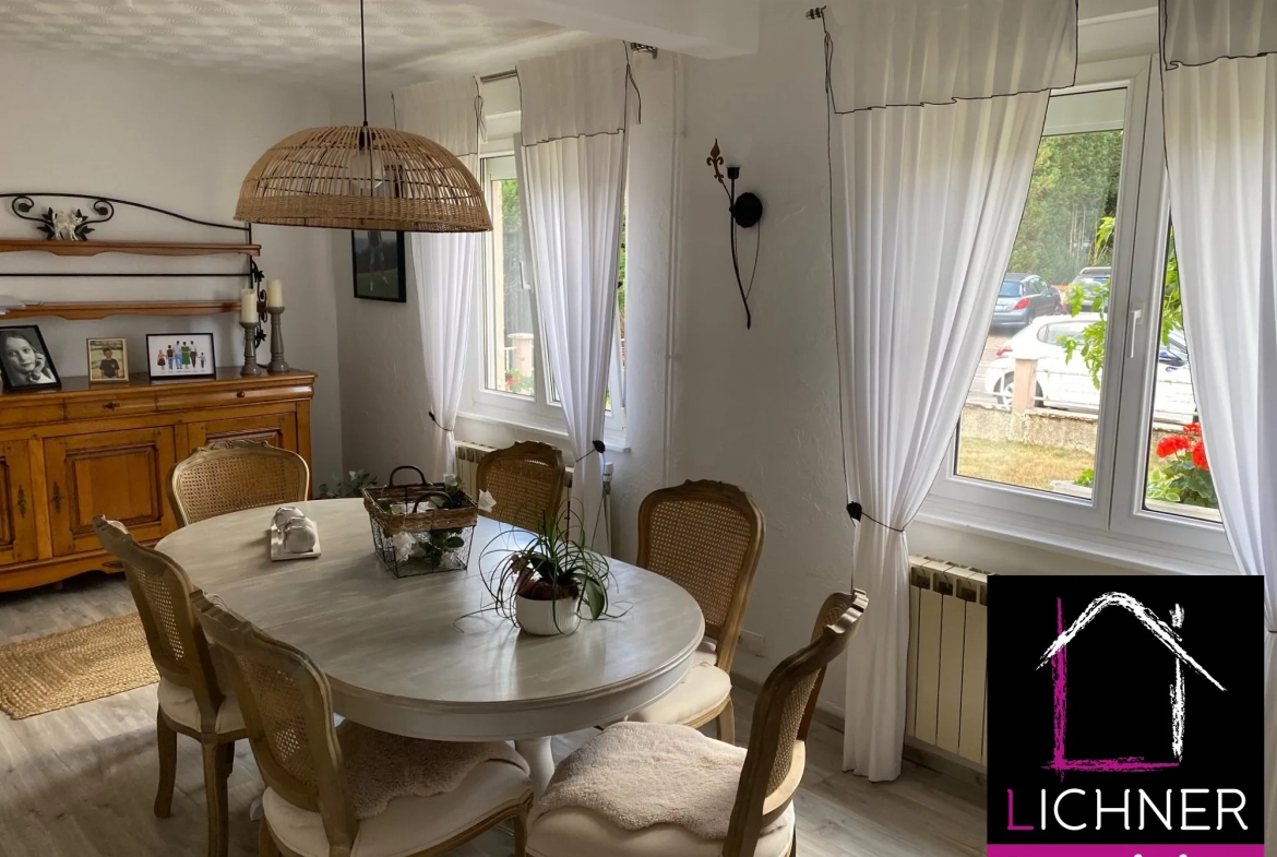 Maison individuelle à vendre à Freyming-Merlebach, 77 m² avec terrain clos 