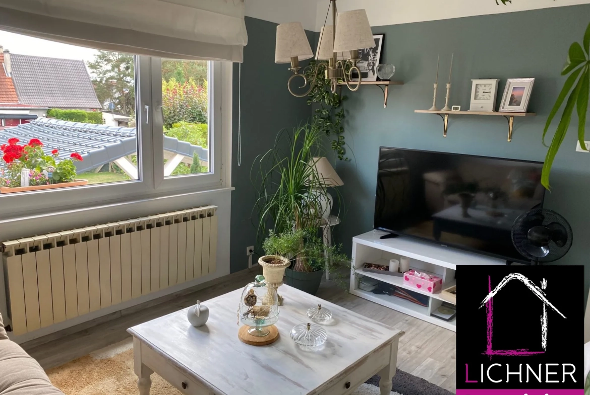 Maison individuelle à vendre à Freyming-Merlebach, 77 m² avec terrain clos 