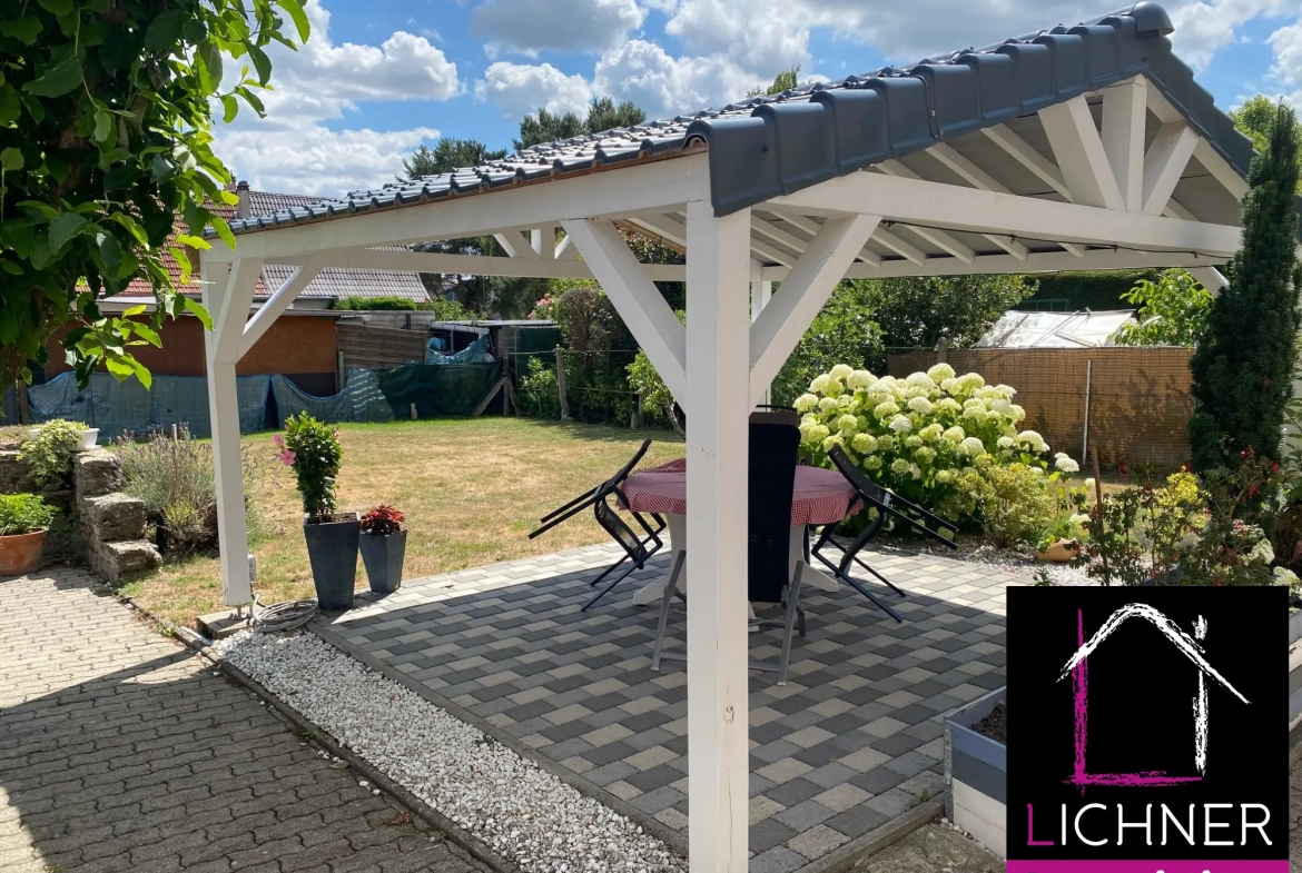 Maison individuelle à vendre à Freyming-Merlebach, 77 m² avec terrain clos 