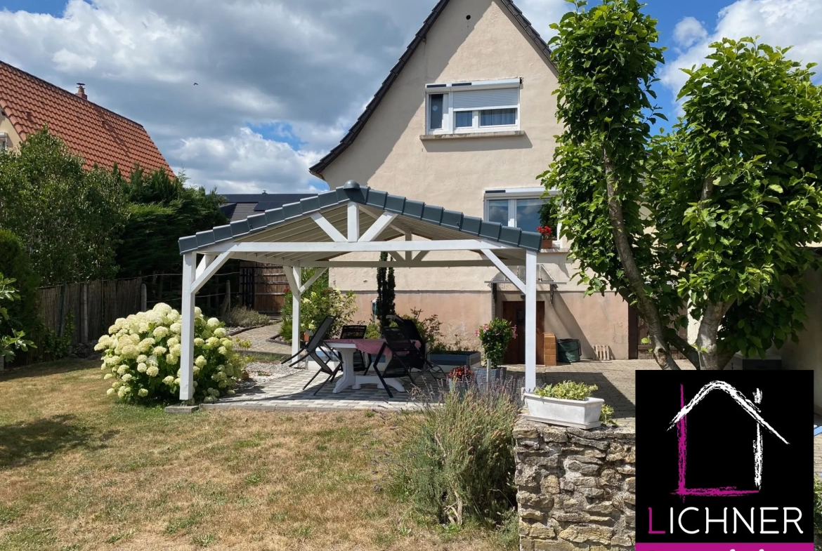 Maison individuelle à vendre à Freyming-Merlebach, 77 m² avec terrain clos 