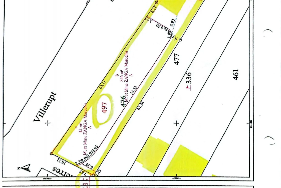 Terrain constructible à Crusnes - Opportunité unique de bâtir dans un cadre paisible 