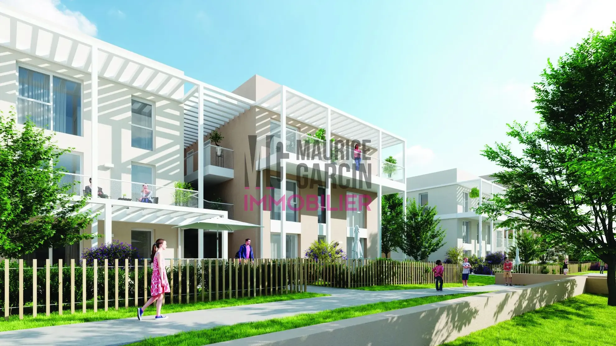 Appartements T3 Neufs à Monteux à partir de 194 000 € dans le programme Les Jardins Harmonia 