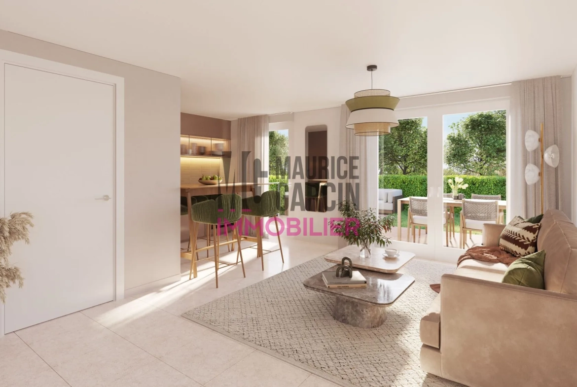 Appartements T3 Neufs à Monteux à partir de 194 000 € dans le programme Les Jardins Harmonia 