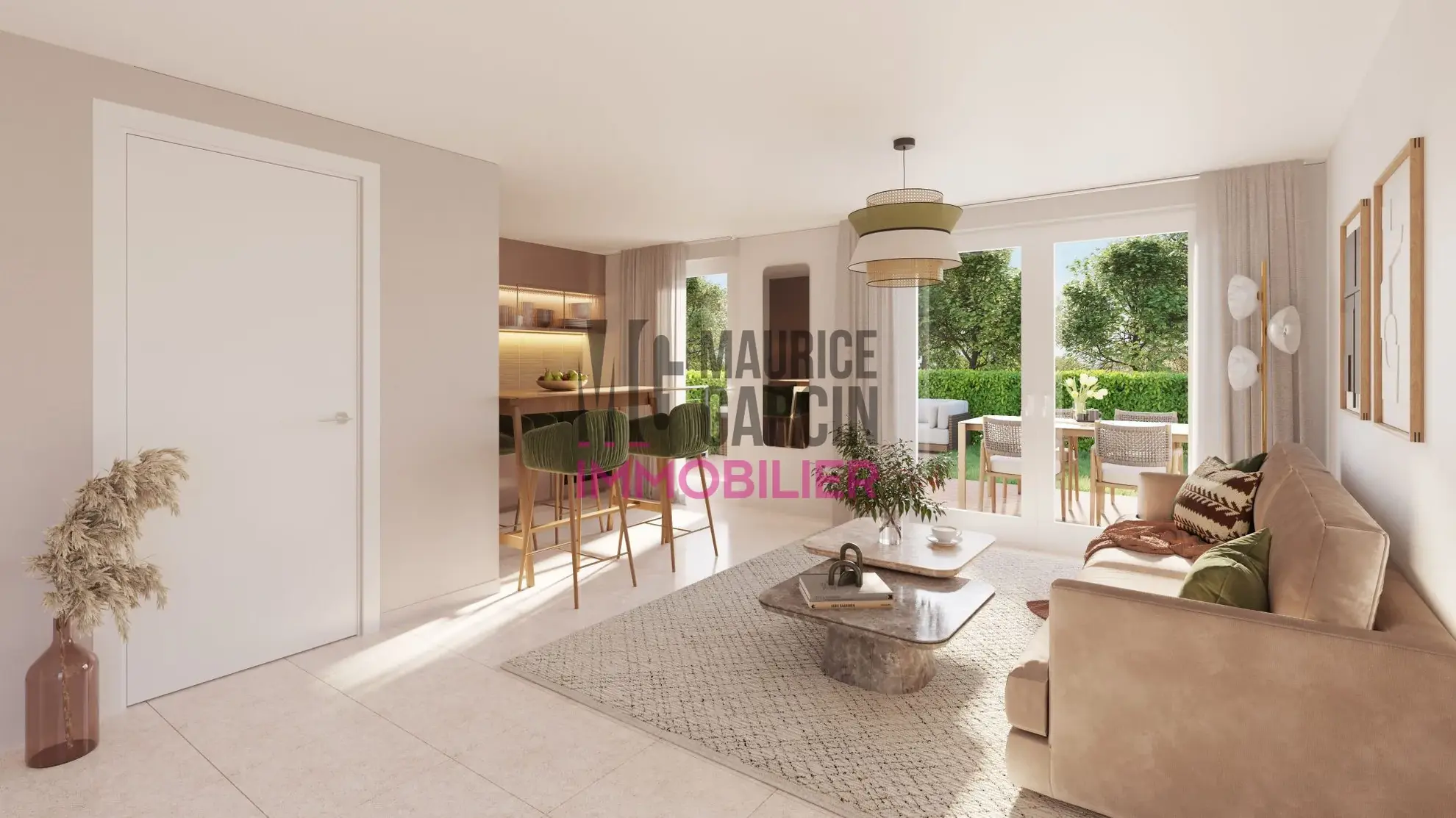 Appartements T3 Neufs à Monteux à partir de 194 000 € dans le programme Les Jardins Harmonia 