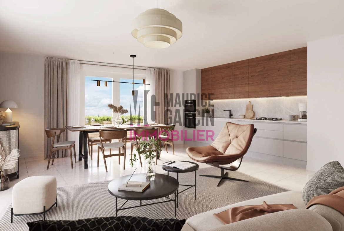 Appartements T3 Neufs à Monteux à partir de 194 000 € dans le programme Les Jardins Harmonia 