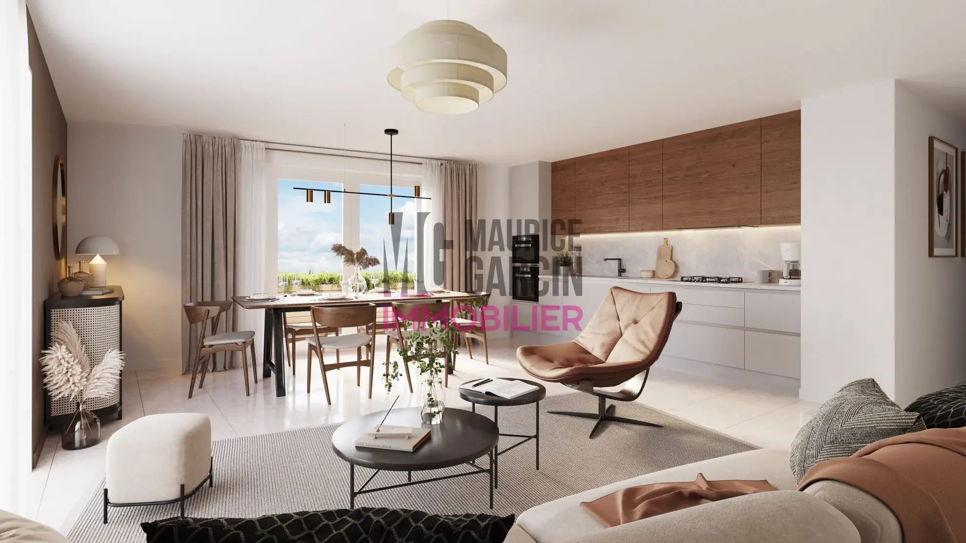 Appartements T3 Neufs à Monteux à partir de 194 000 € dans le programme Les Jardins Harmonia 