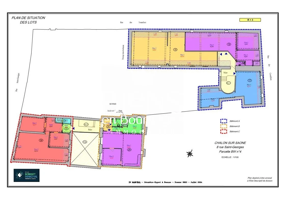 Appartement T2 à rénover au centre de Chalon-sur-Saône – Opportunité rare 
