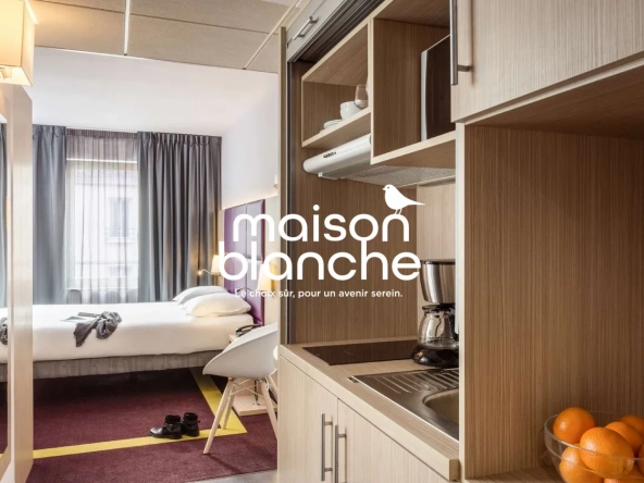 Studio meublé à Malakoff 22,98 m² - Investissement LMNP sécurisé