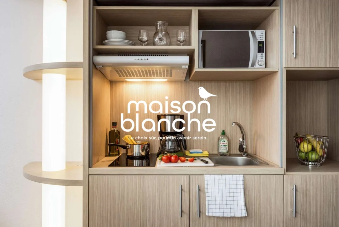 Studio meublé à Malakoff 22,98 m² - Investissement LMNP sécurisé 