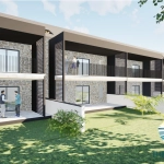 Non contractuelle Appartement T2 récent avec terrasse à Coarraze - Livraison 2025