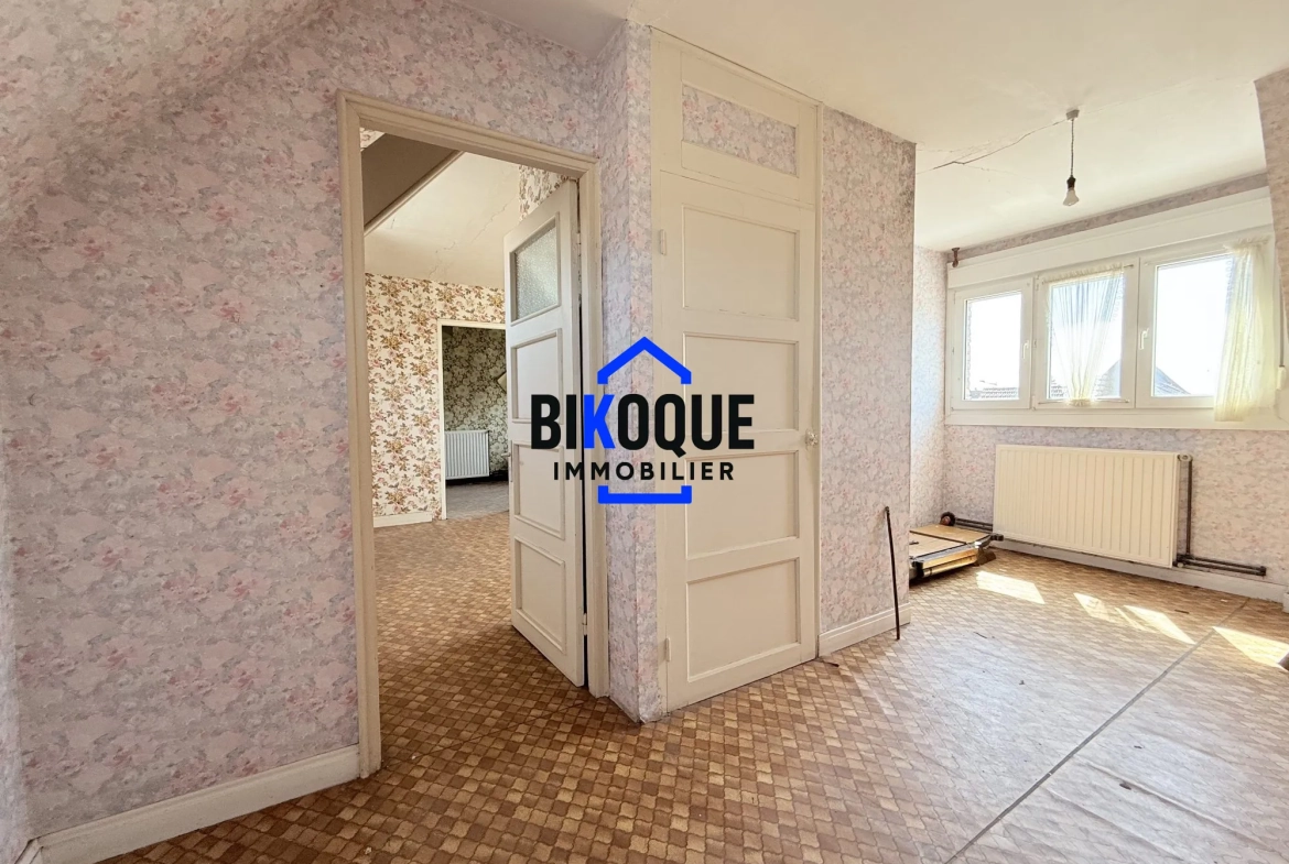 Maison à rénover aux Moëres avec jardin plein sud et potentiel élevé 