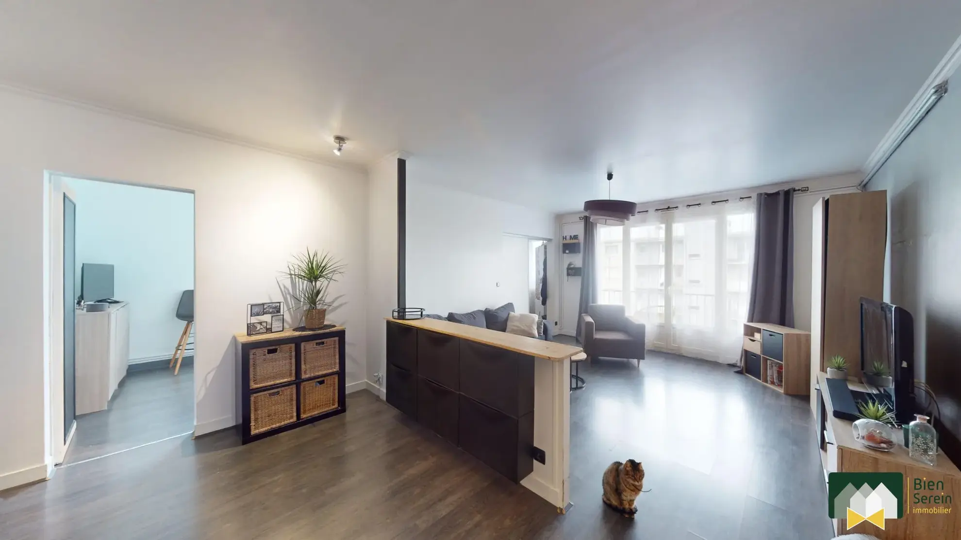 Appartement T4 avec balcon, garage à Lucé - Calme et bien situé 