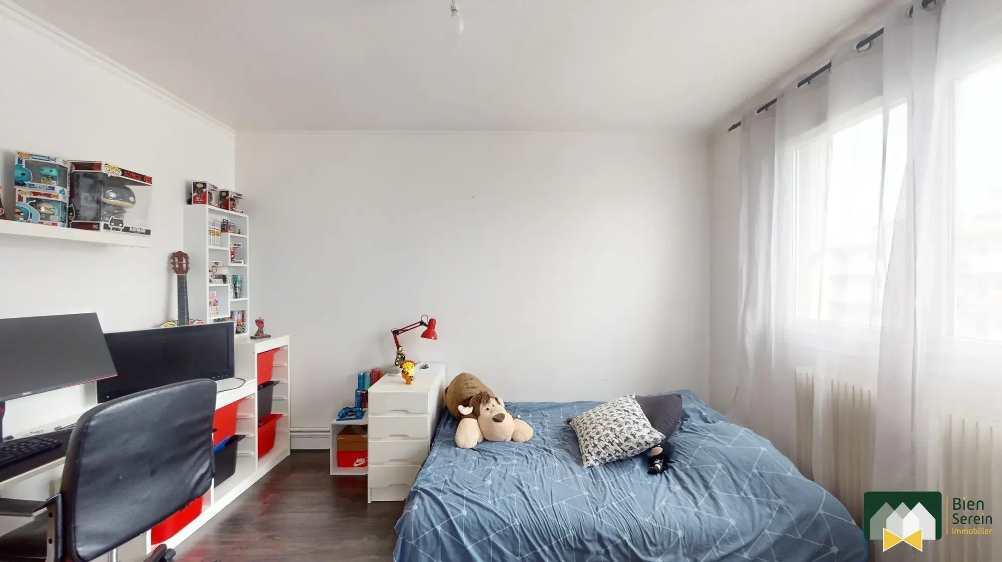 Appartement T4 avec balcon, garage à Lucé - Calme et bien situé 