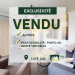 Appartement T4 avec balcon, garage à Lucé - Calme et bien situé