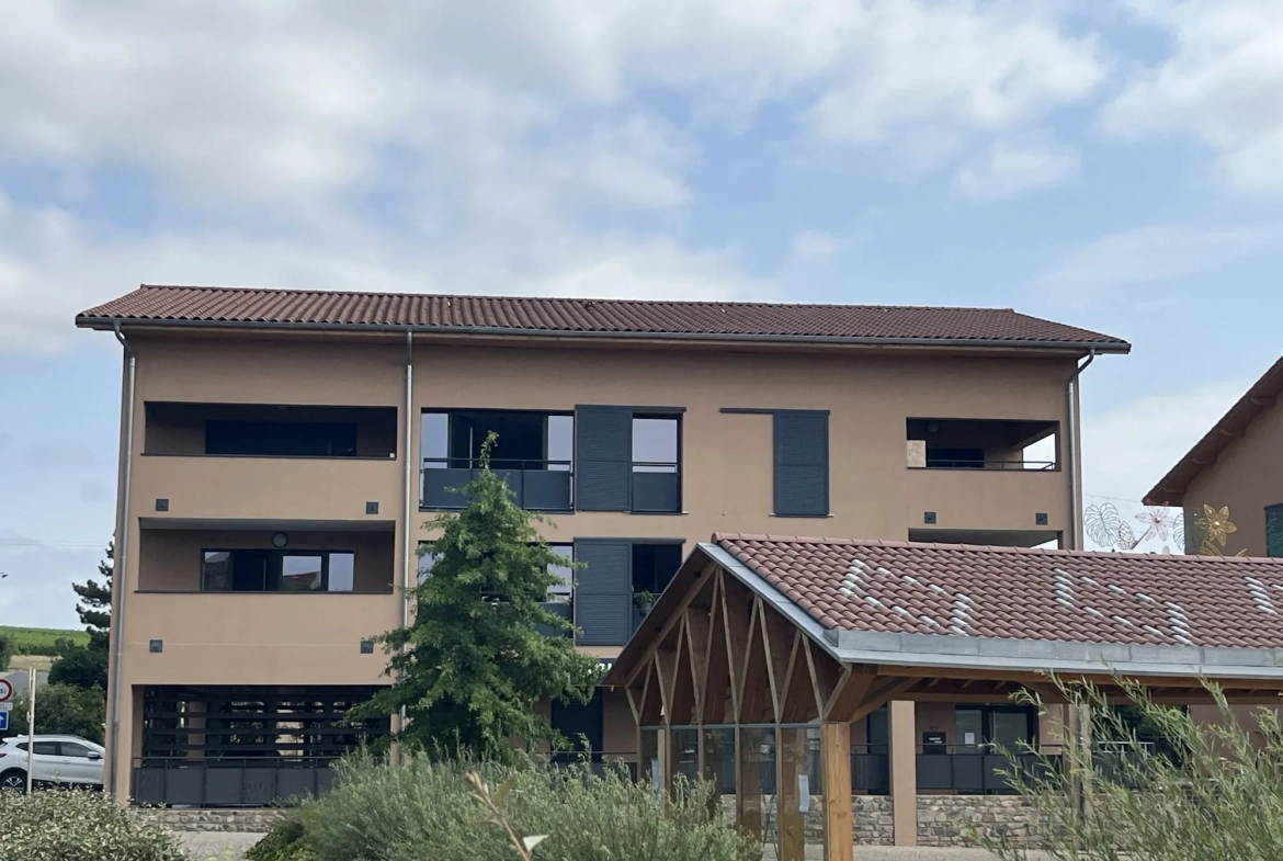Appartement T3 récent de 69m² avec garage à Odenas 