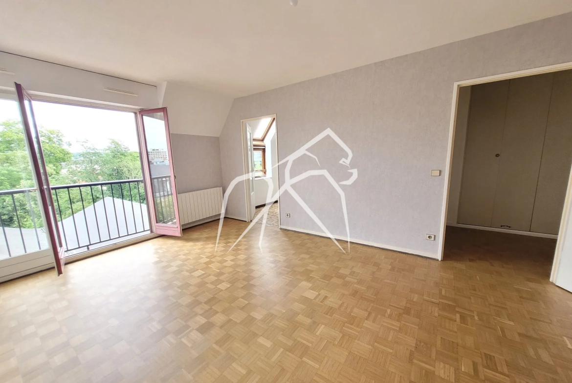 Appartement lumineux de 68,71 m² avec 2 chambres à Rouen (76100) 