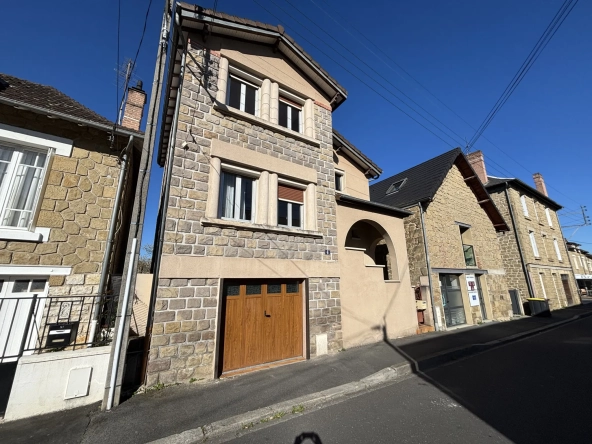 Maison en pierre à vendre à Brive-la-Gaillarde – 80 m², jardin, garage