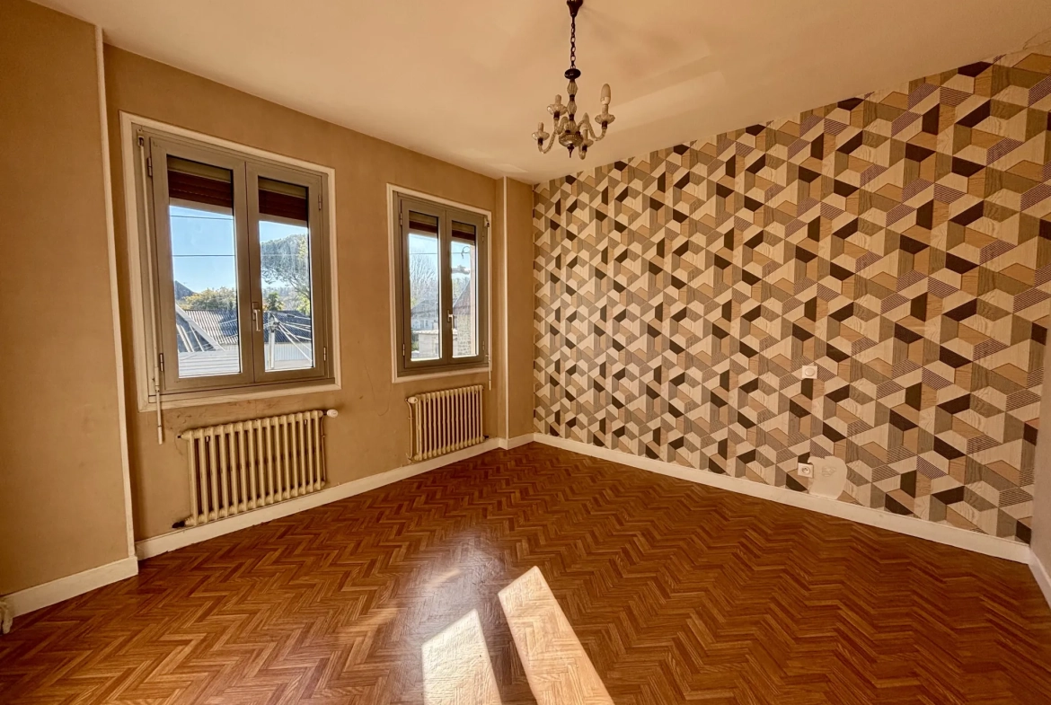 Maison en pierre à vendre à Brive-la-Gaillarde – 80 m², jardin, garage 