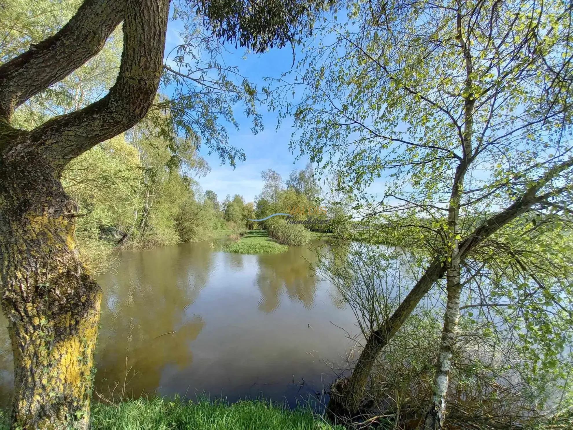 Terrain de 1,38 hectare avec deux étangs en Sissonne (02) 