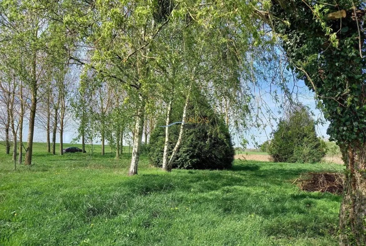 Terrain de 1,38 hectare avec deux étangs en Sissonne (02) 