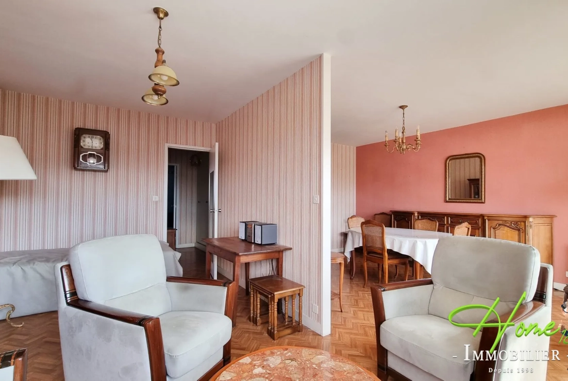 Appartement T3 à vendre à Bourges dans le quartier Avaricum – 76,75 m² 