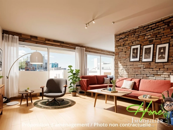 Appartement T3 à vendre à Bourges dans le quartier Avaricum – 76,75 m²