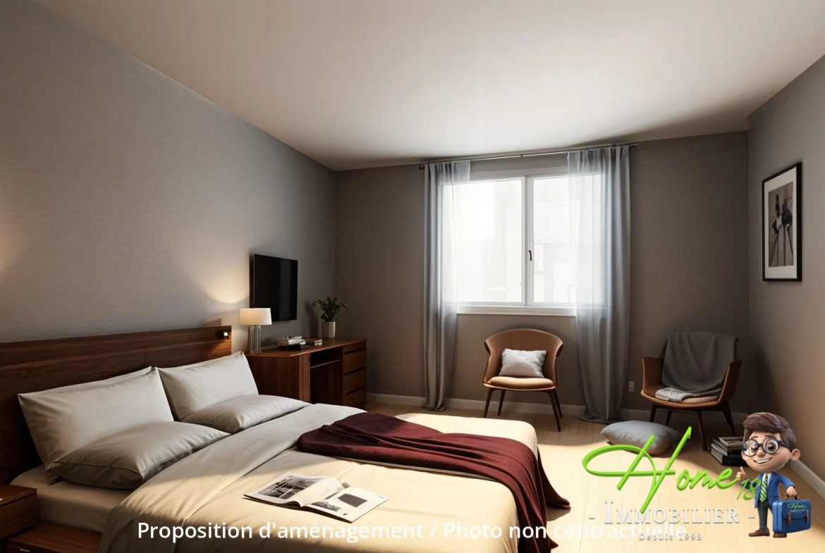 Appartement T3 à vendre à Bourges dans le quartier Avaricum – 76,75 m² 