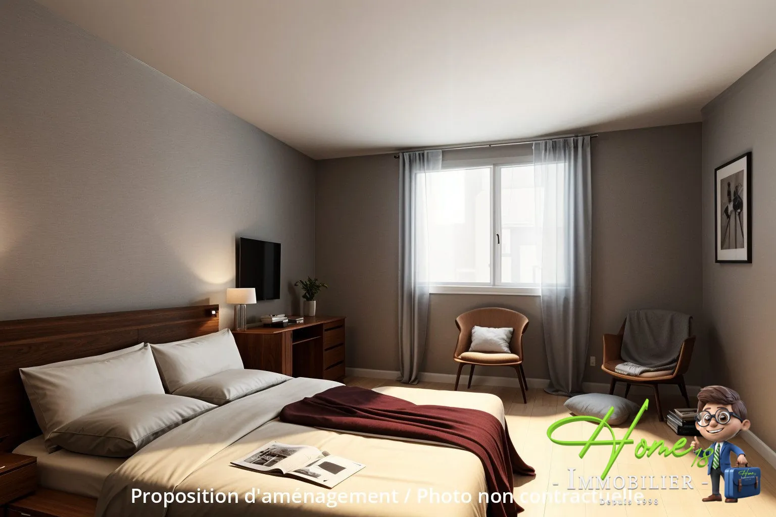 Appartement T3 à vendre à Bourges dans le quartier Avaricum – 76,75 m² 