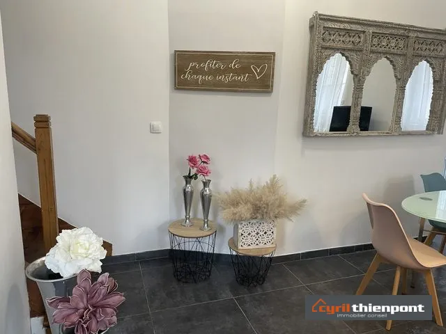Maison en centre-ville d'Abbeville avec jardin, 3 chambres, jacuzzi et garage 