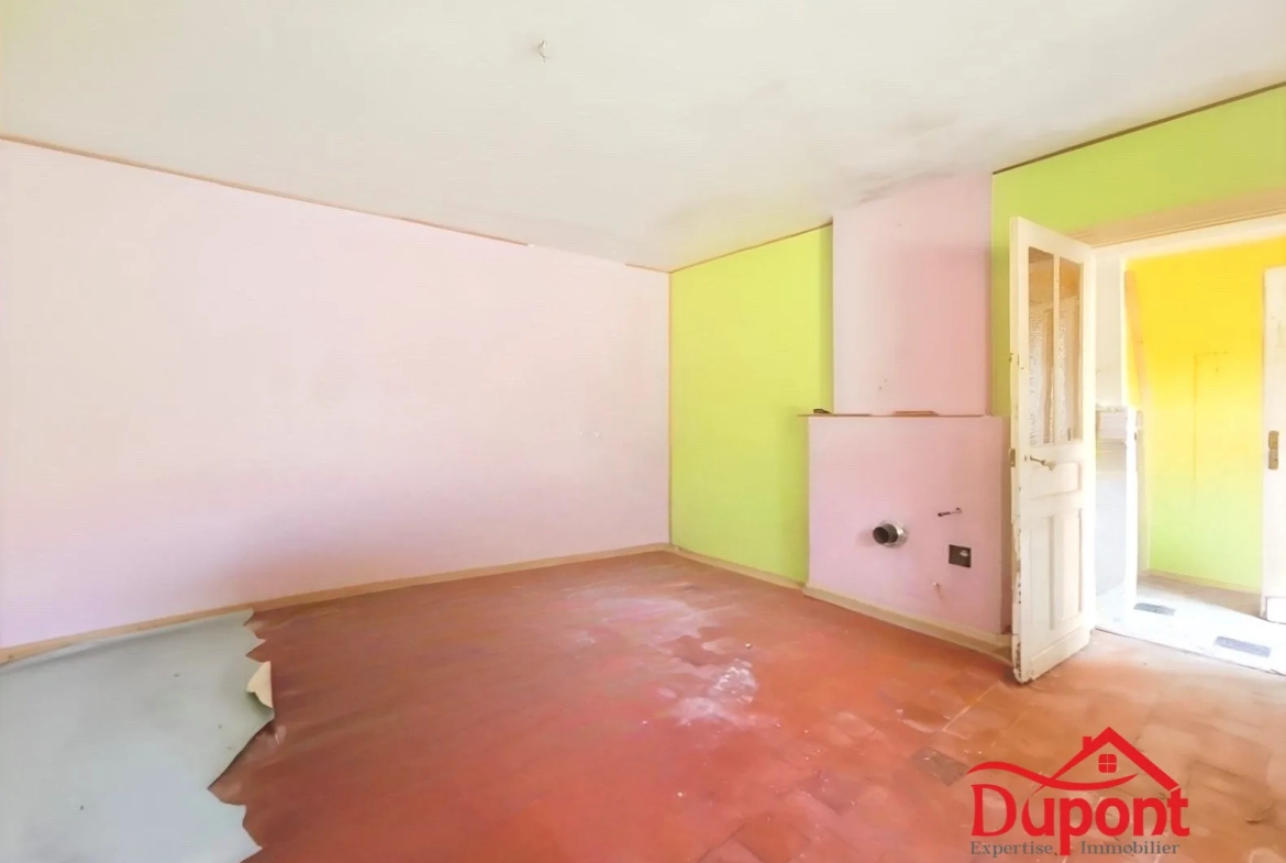 Lot de deux maisons à rénover à Solesmes pour investissement immobilier 