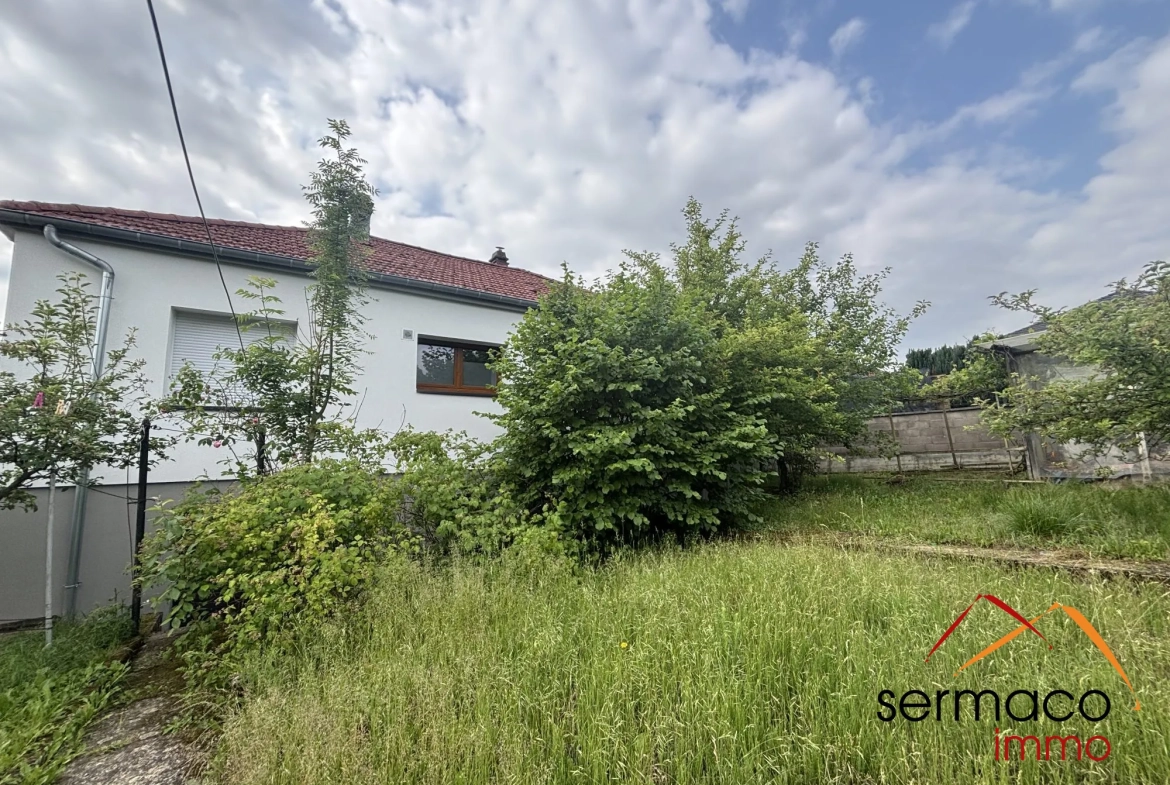 Charmante maison de plain-pied à Saint-Avold avec jardin et proximité des écoles et commerces 