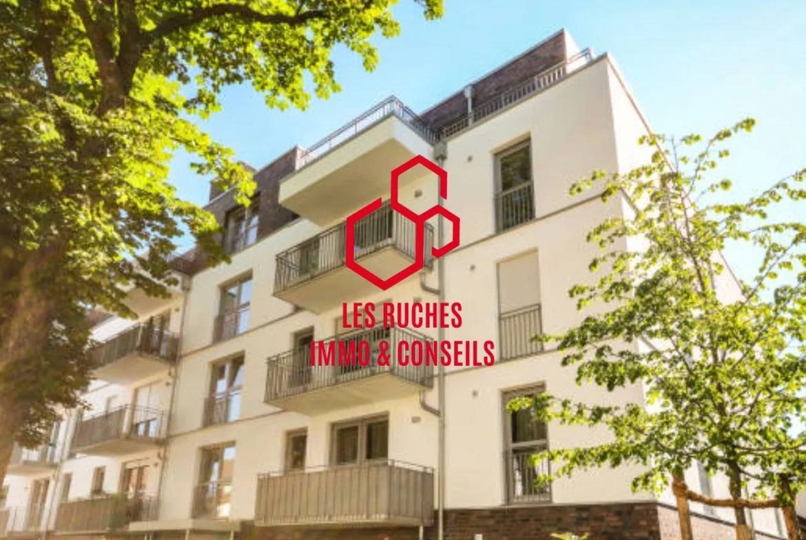 Appartement T2 neuf lumineux à vendre à Melun, idéal pour couple ou célibataire 