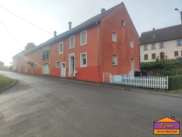 Maison familiale avec appartement loué proche frontière allemande