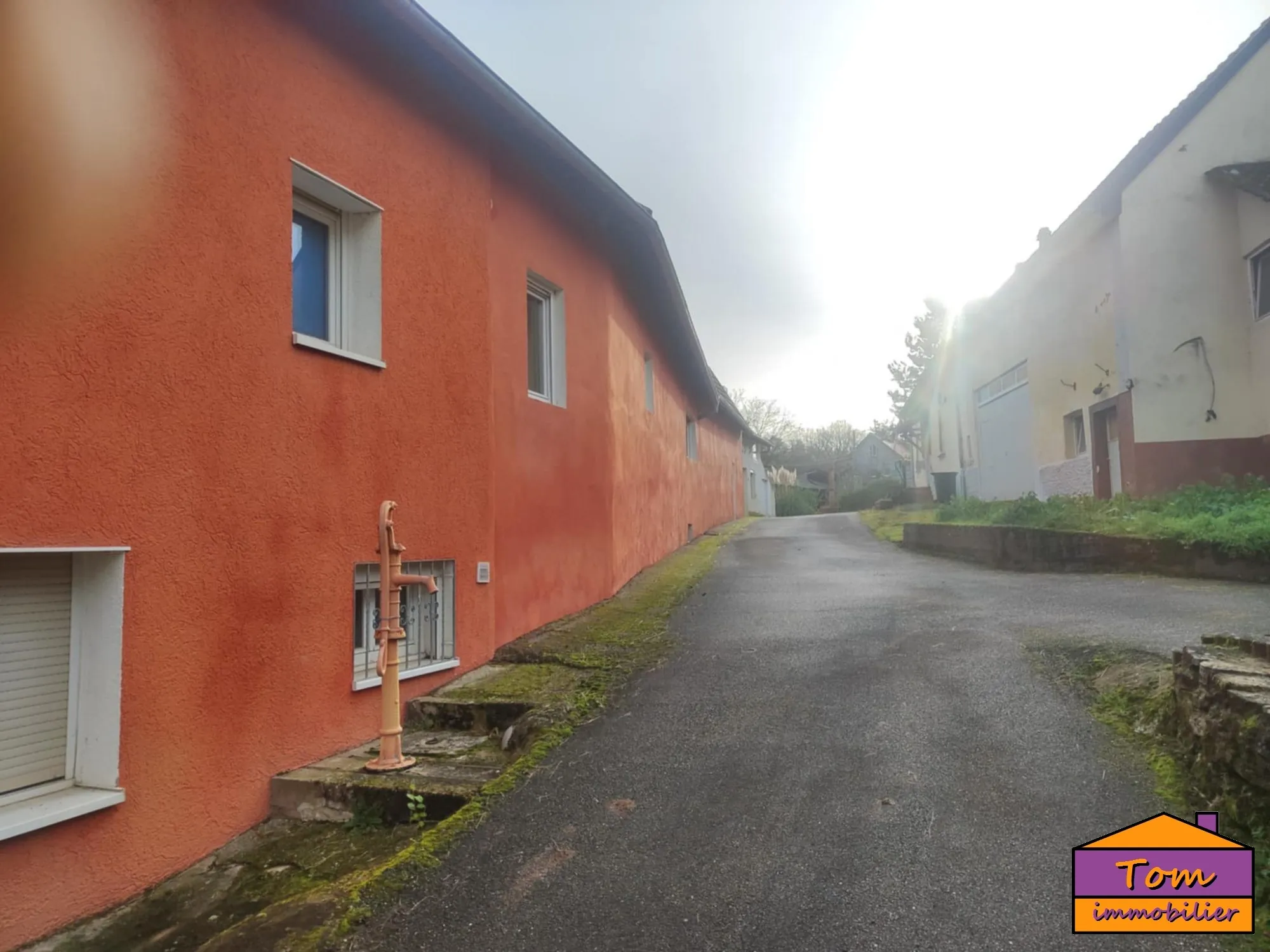 Maison familiale avec appartement loué proche frontière allemande 