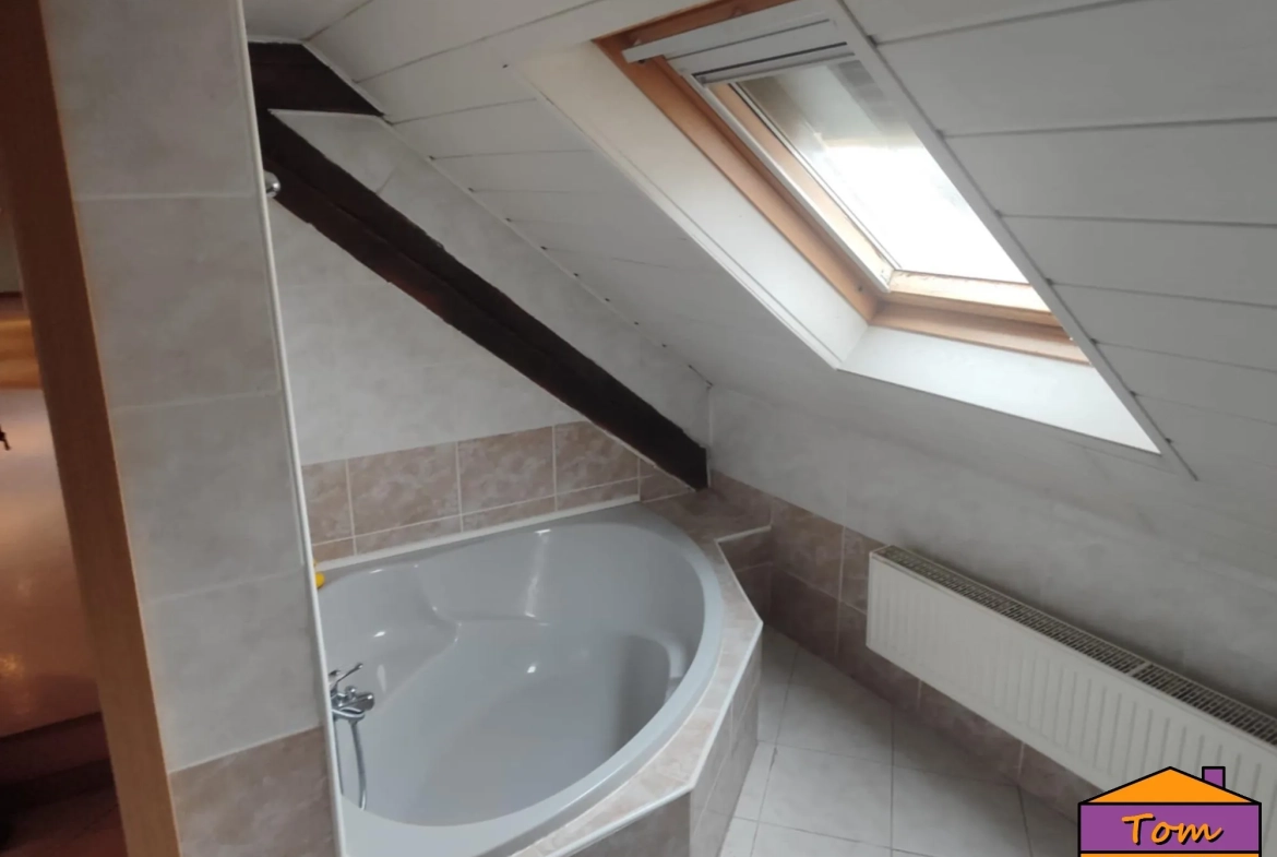 Maison familiale avec appartement loué proche frontière allemande 