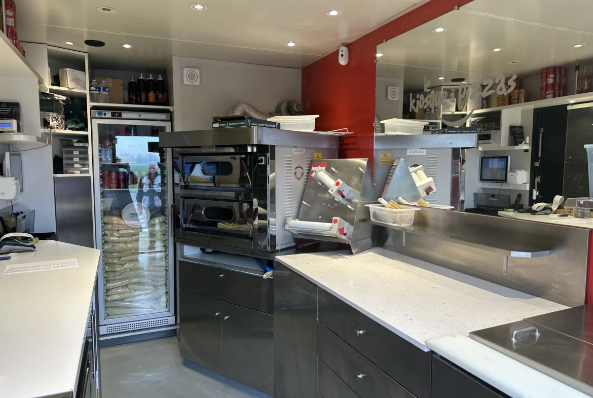 À vendre kiosque à pizza à Ligny-le-Châtel avec fort potentiel de rentabilité 