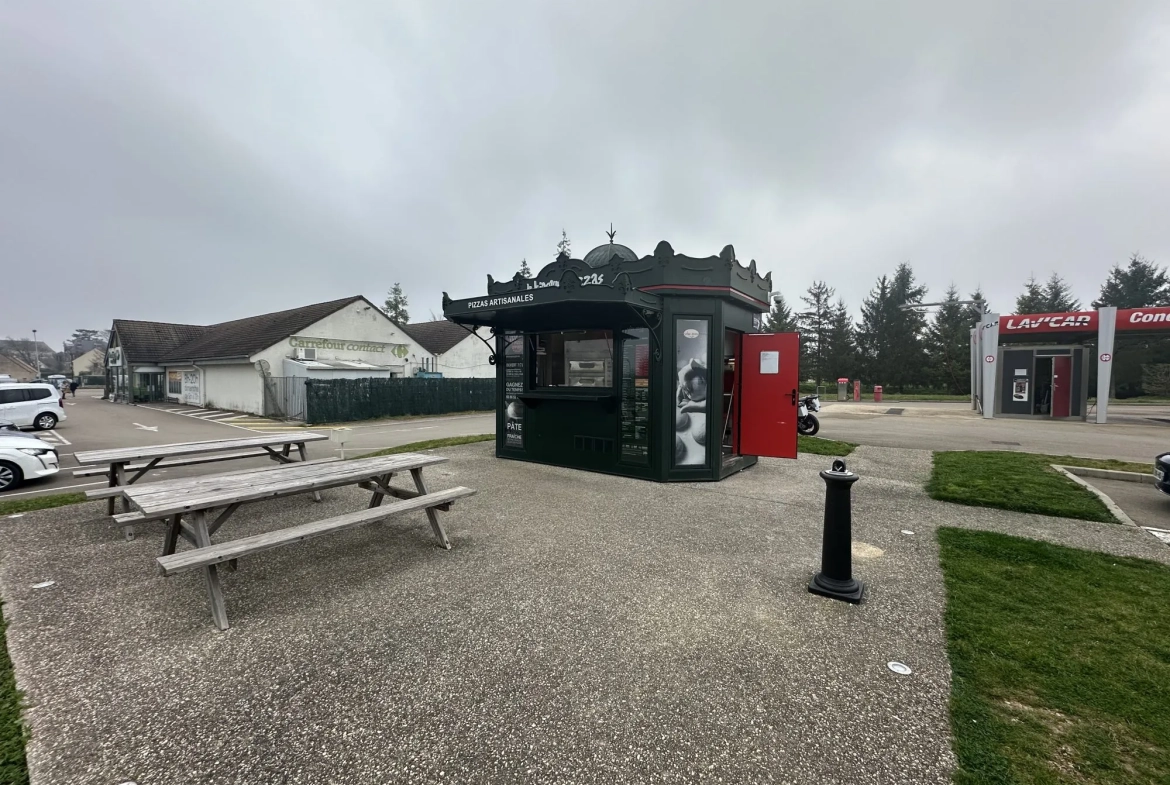 À vendre kiosque à pizza à Ligny-le-Châtel avec fort potentiel de rentabilité 