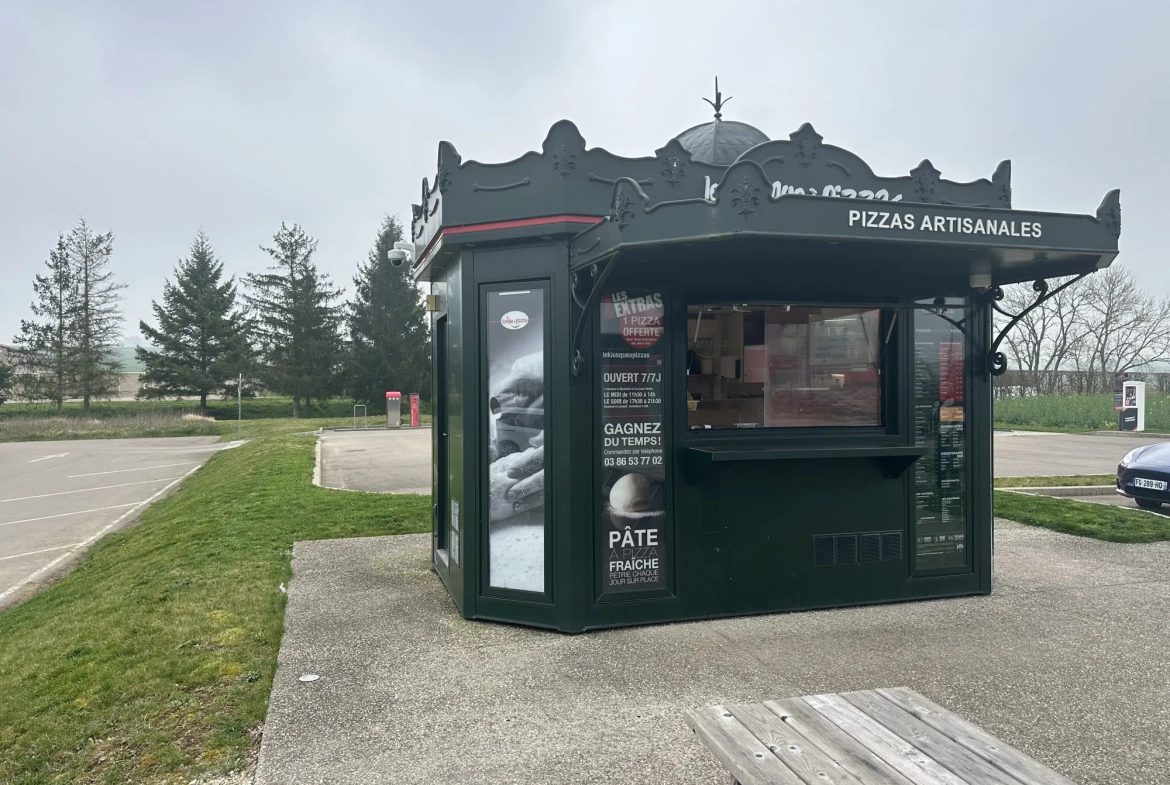 À vendre kiosque à pizza à Ligny-le-Châtel avec fort potentiel de rentabilité 