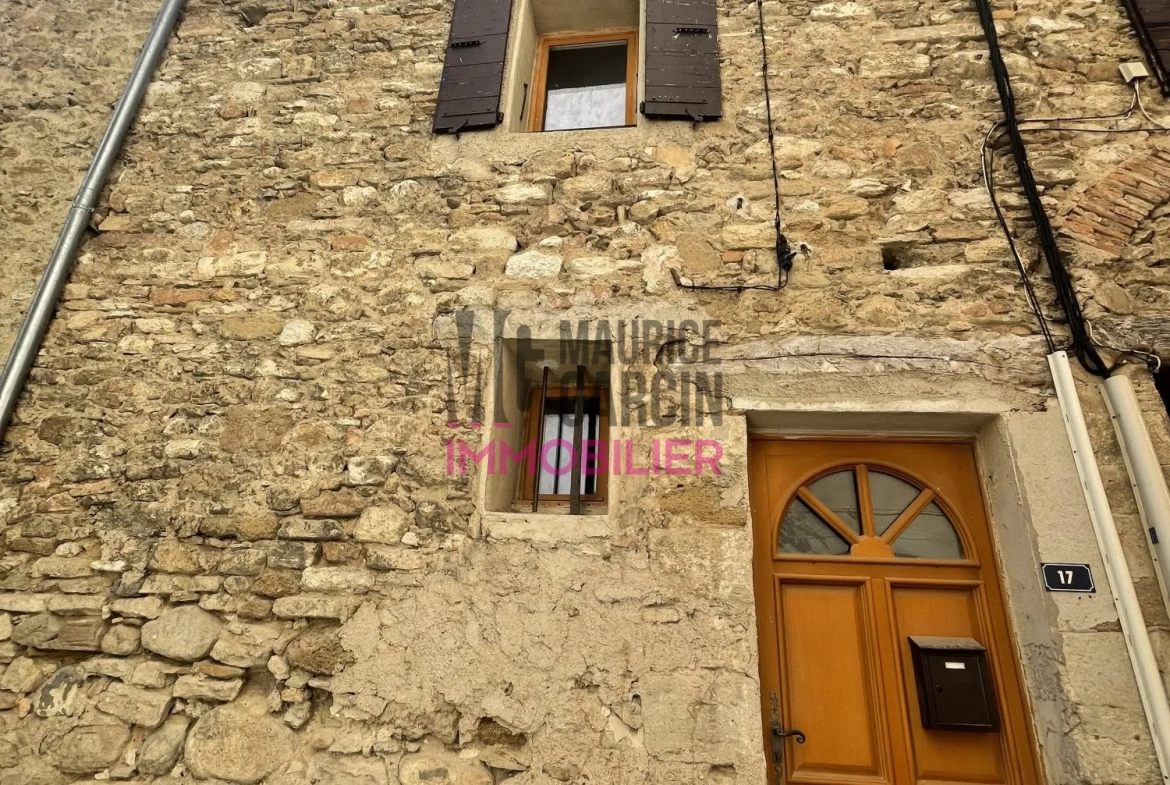 Maison en pierres à Beaumes-de-Venise, idéal investissement ou premier achat 