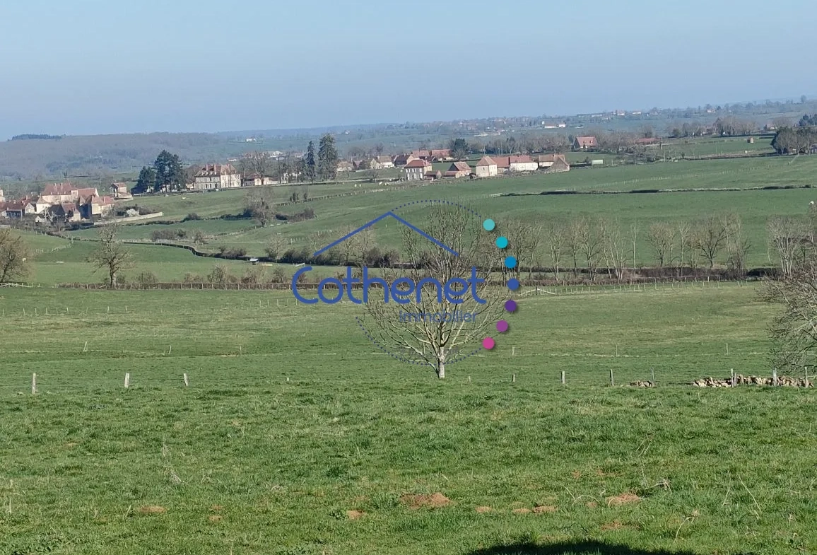 Charmante fermette en pierres à Oyé au cœur du Brionnais avec dépendance et terrain clos 