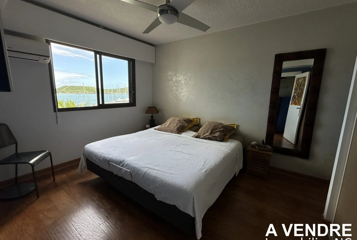 Appartement T2 de standing avec vue mer à Nouméa - Baie des Citrons 