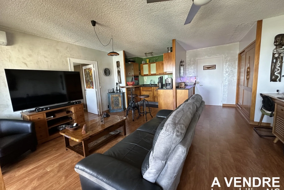 Appartement T2 de standing avec vue mer à Nouméa - Baie des Citrons 