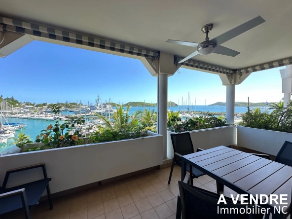 Appartement T2 de standing avec vue mer à Nouméa - Baie des Citrons